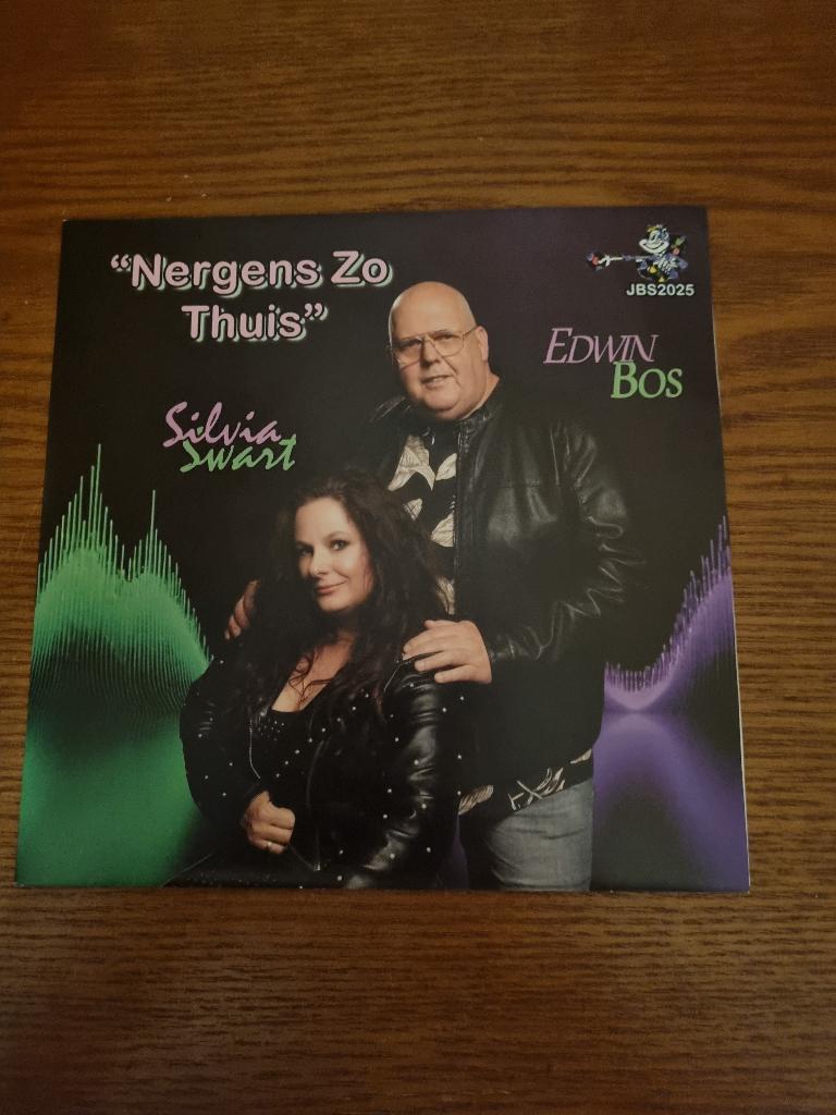 Silvia Swart en Edwin Bos, Ophalen of Verzenden, Zo goed als nieuw, 7 inch, Levenslied of Smartlap