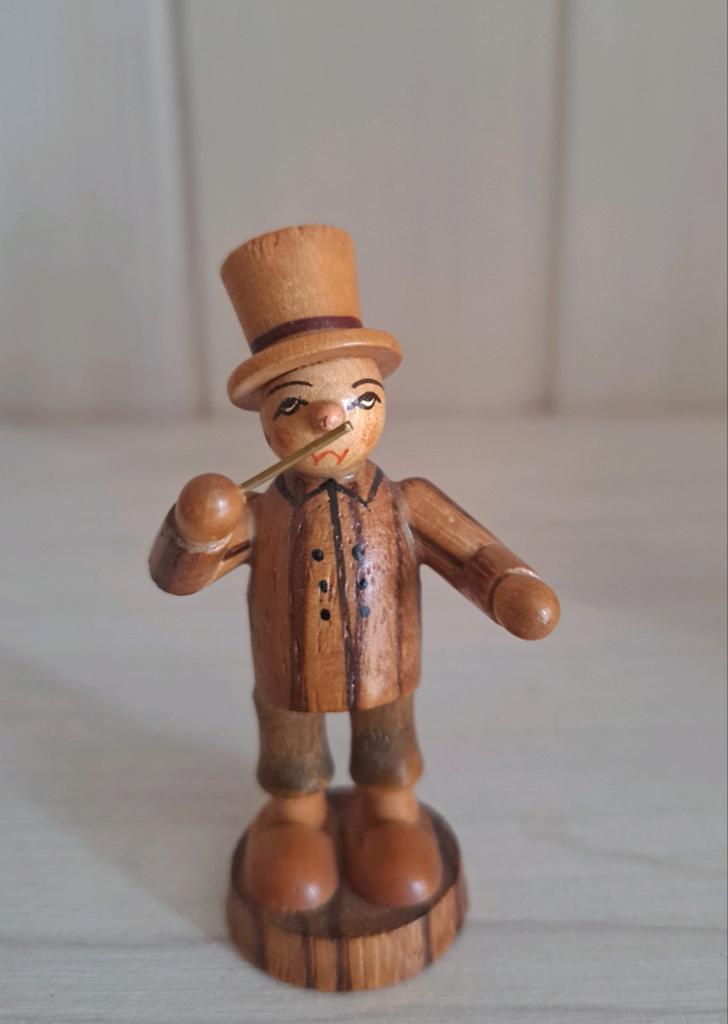 Erztgebergte houten muzikantje, Ophalen of Verzenden