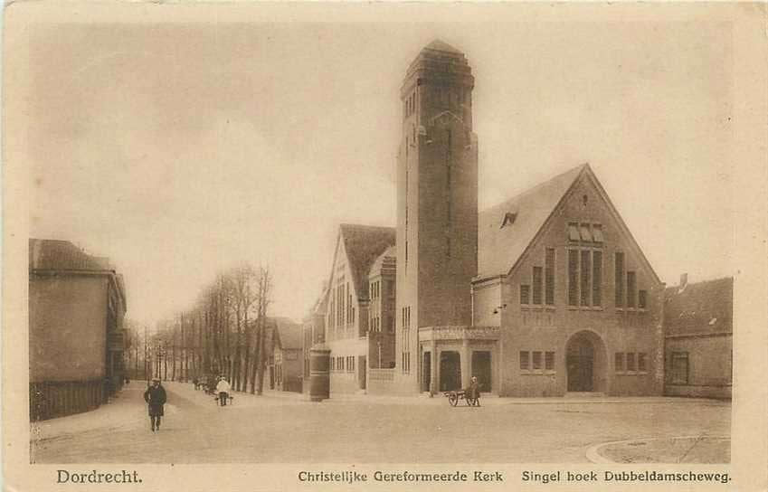 300-455-013 Dordrecht Kerk, Verzenden, Voor 1920, Zuid-Holland