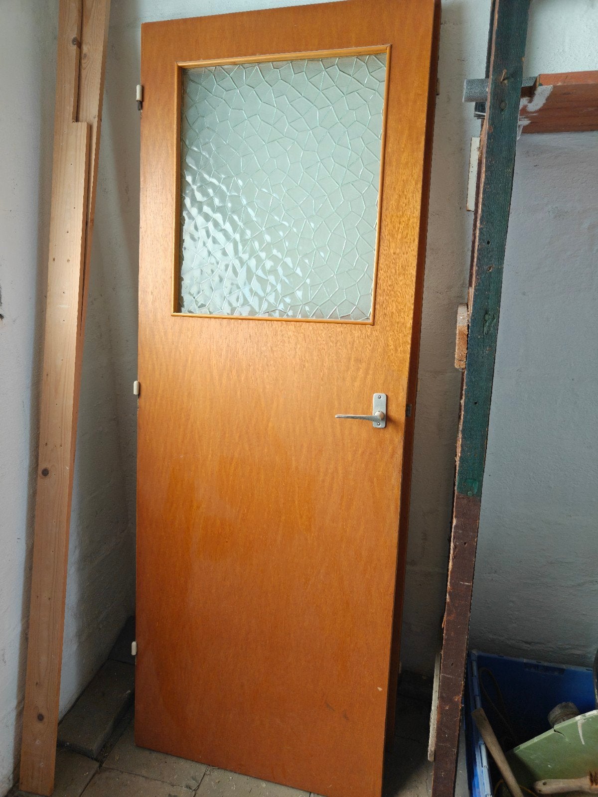 houten deuren met glas, Ophalen, Gebruikt, Binnendeur, Glas