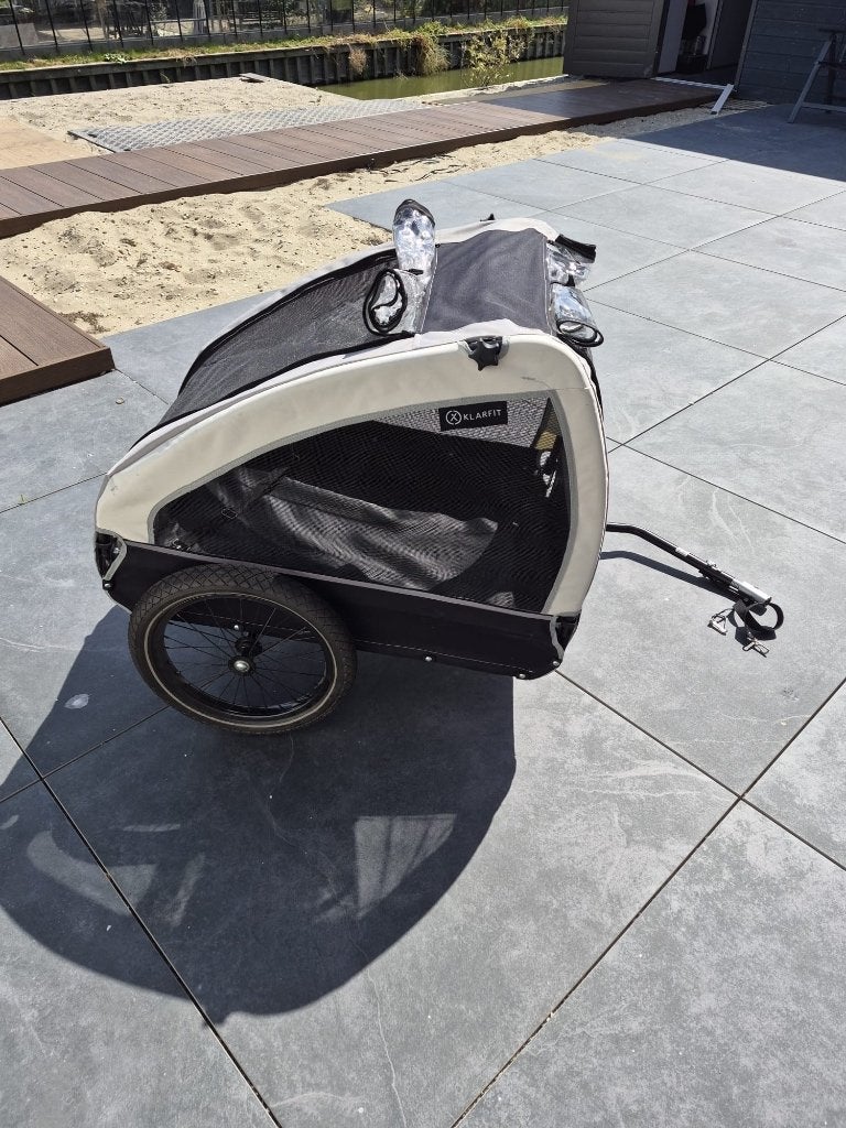 Hondenaanhanger fiets Klarfit, Ophalen, Zo goed als nieuw