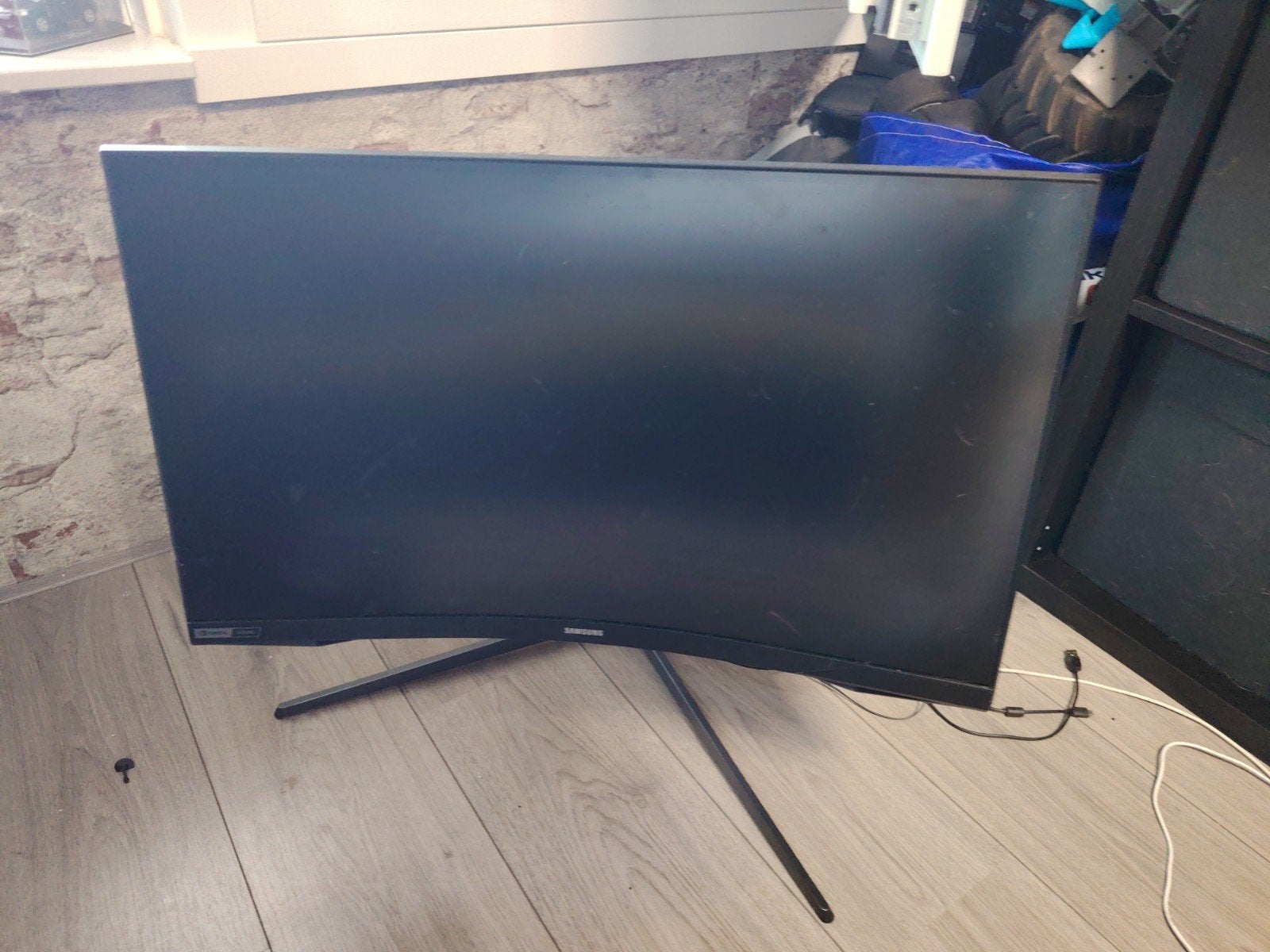 Samsung Curved Gaming Monitor 144Hz 27 inches, Computers en Software, Monitoren, Gebruikt, 101 t/m 150 Hz, Curved, Samsung