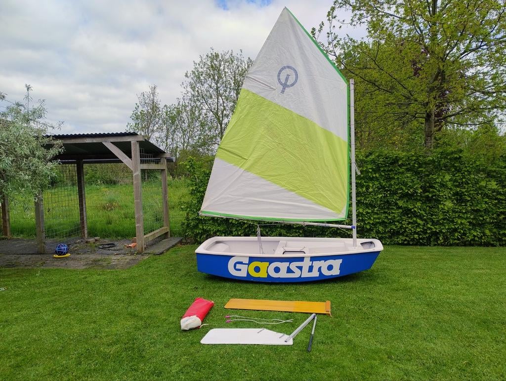 Optimist Gaastra editie, Watersport en Boten, Ophalen, Gebruikt, Overige typen, Minder dan 15 m²