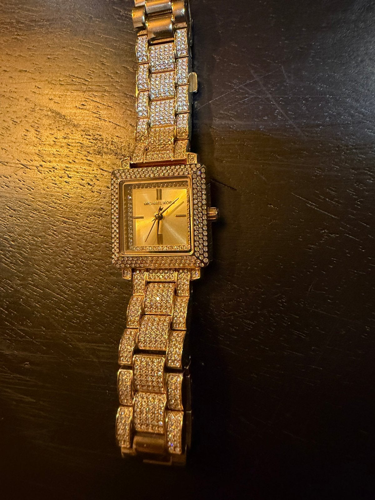 Michael kors horloge nieuw, Ophalen, Zo goed als nieuw, Staal, Overige merken