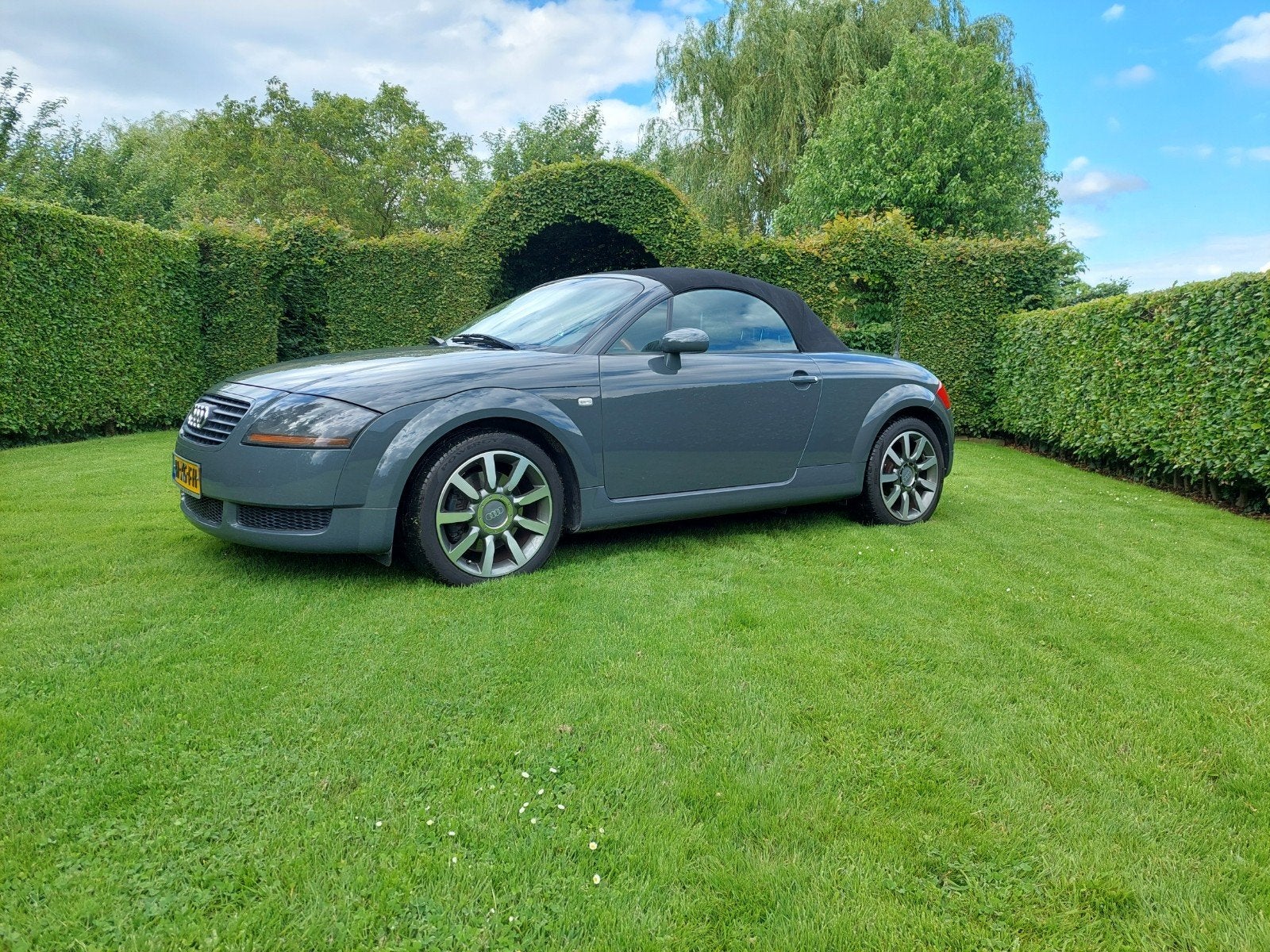 Audi TT 1.8 T Roadster 132KW 1999 Grijs, Auto's, Audi, Voorwielaandrijving, TT, 4 cilinders, Cabriolet