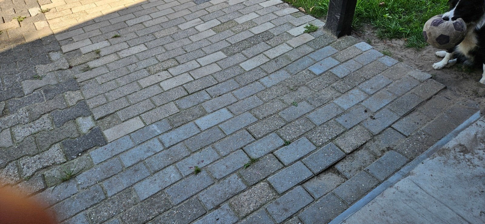 Gratis klinkers., Gebruikt, Klinkers, Ophalen of Verzenden, 10 m² of meer