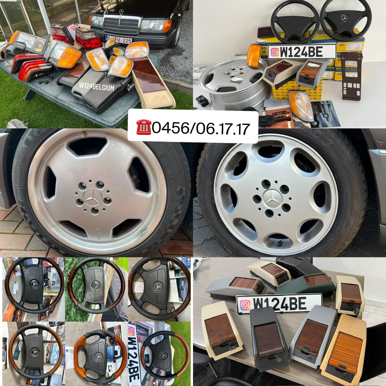 Mercedes w124 onderdelen coupe cabrio kombi, Auto-onderdelen, Ophalen of Verzenden, Gebruikt, Mercedes-Benz