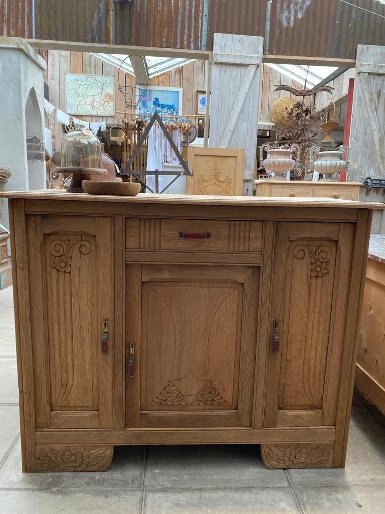 Franse Art nouveau kast dressoir Vintage