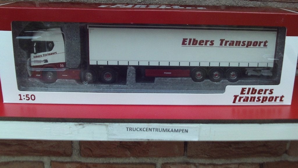 Cavallino  Scania  van  Elbers  Transport - Eemnes., Ophalen of Verzenden, Nieuw, Bus of Vrachtwagen, Overige merken