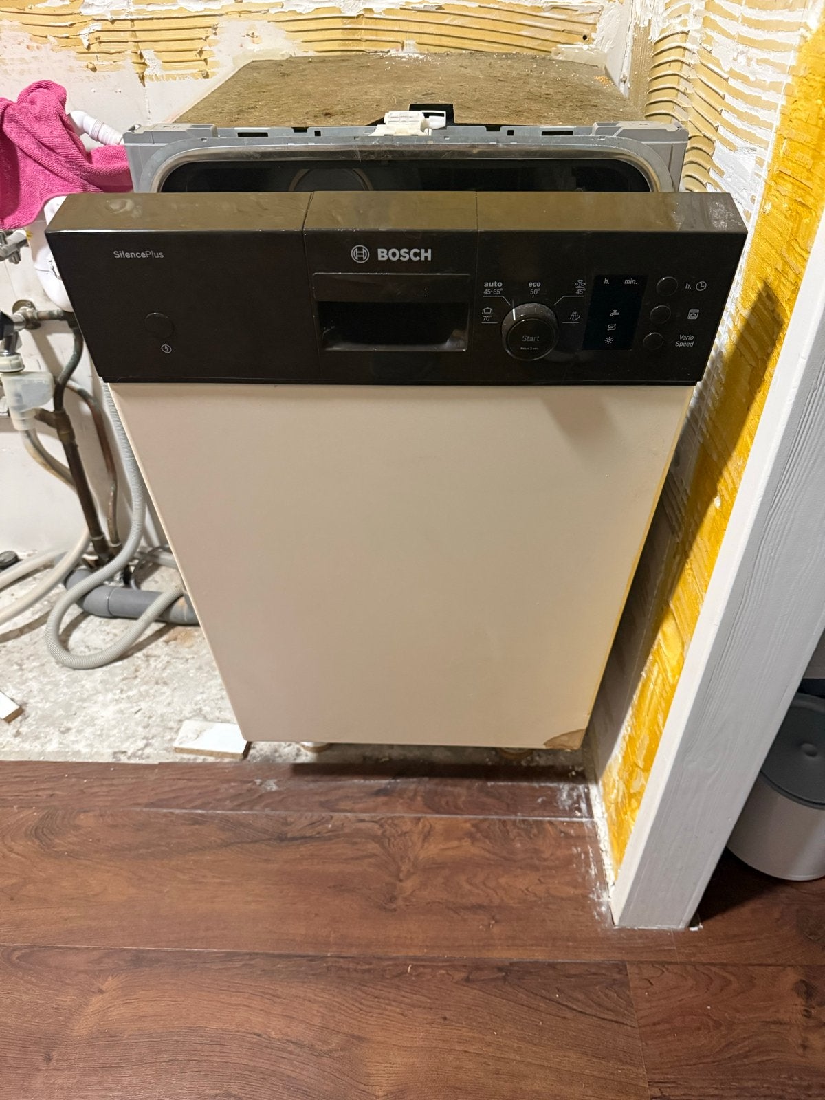 Bosch SilencePlus Vaatwasser - Inbouw, Ophalen, Gebruikt, 60 cm of meer, Eco programma