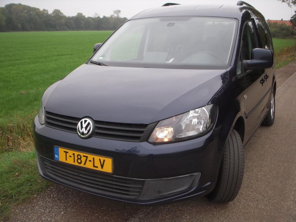 Volkswagen CADDY  3xevt. als camper bed erin tent eraan, Euro 5, 15 km/l, Gebruikt, Blauw