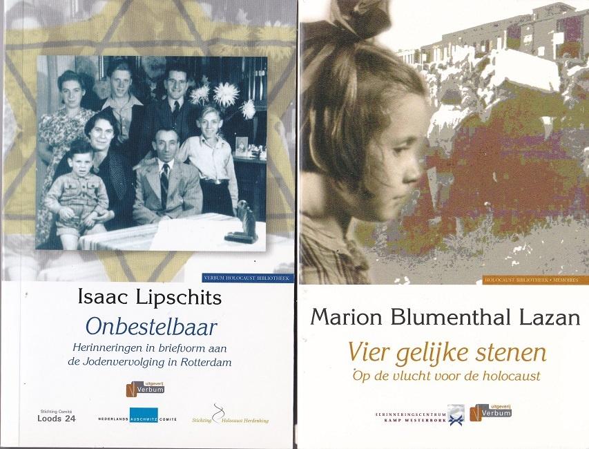 Vier gelijke stenen Blumenthal / Onbestelbaar Lipschits, Lipschits Blumenthal, Ophalen of Verzenden, Overige onderwerpen, Tweede Wereldoorlog