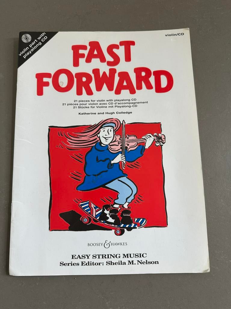 Fast Forward Viool met CD - Boosey & Hawkes, Gebruikt, Overige formaten, Viool, Ophalen of Verzenden