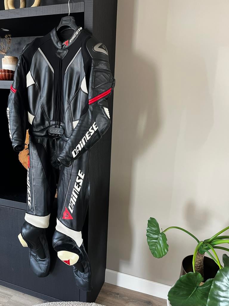Dainese leren combipak, Motoren, Kleding | Motorkleding, Combipak, Heren, Tweedehands, Ophalen