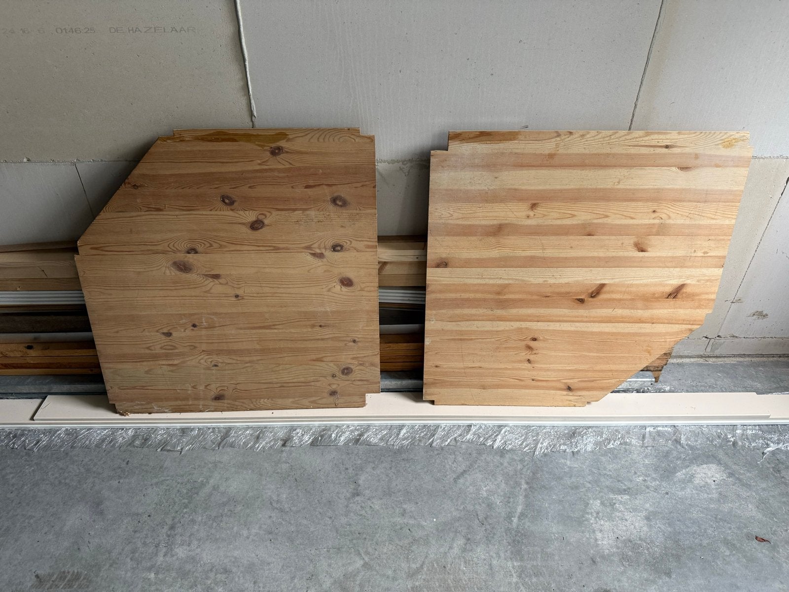 IKEA IVAR Hoekplank, grenen, 76x76x50 cm, Ophalen, Gebruikt