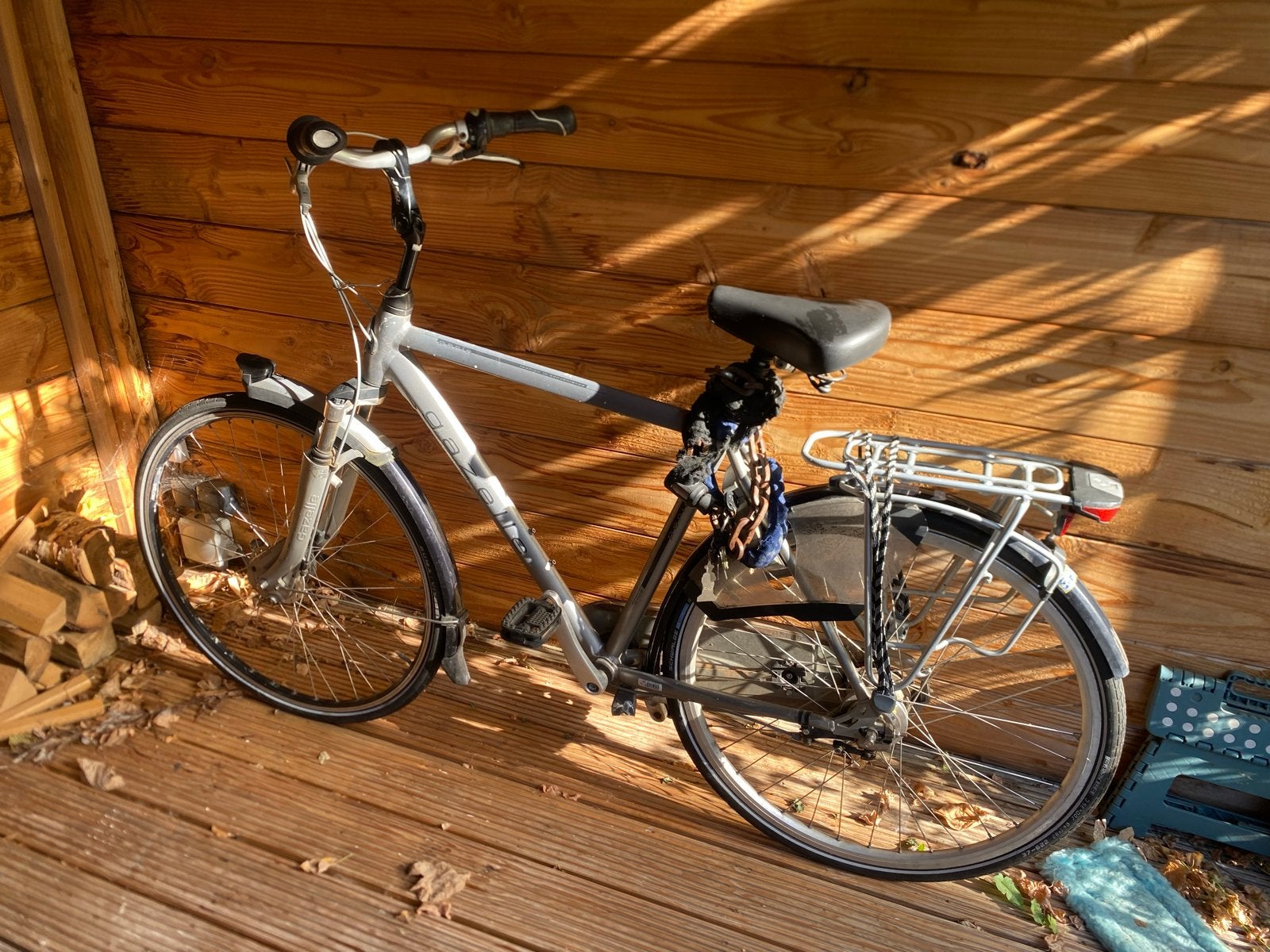 Gazelle paris plus met 7 versnellingen, Fietsen en Brommers, Fietsen | Heren | Herenfietsen, Ophalen, Gebruikt, Versnellingen