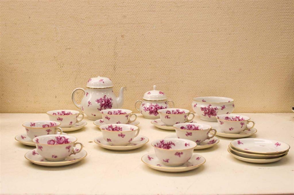29 delig Thomas Bavaria porseleinen thee servies 44689, Gebruikt, Ophalen of Verzenden, Bord(en), Wedgwood