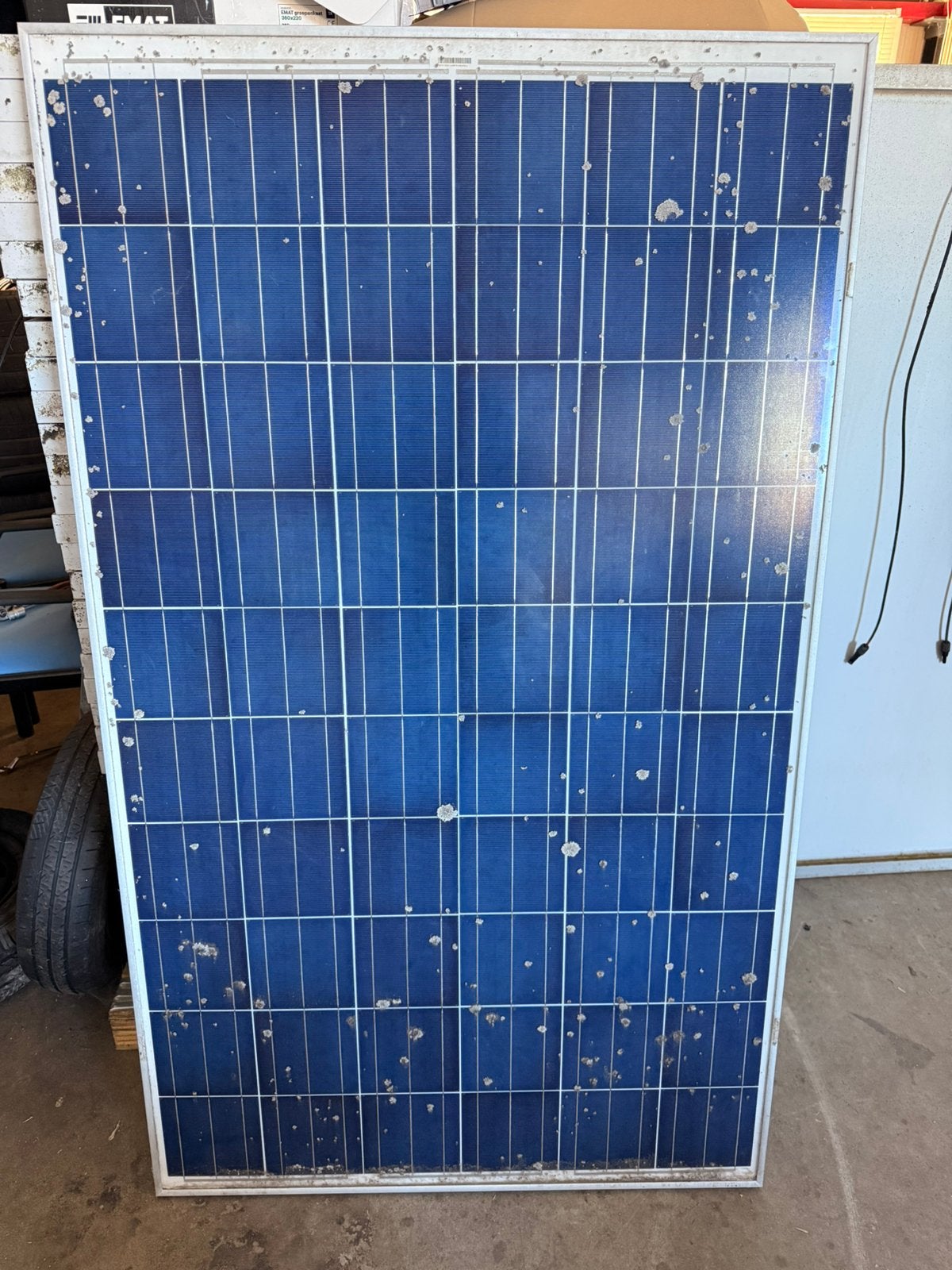 Set zonnepanelen van 37x 235wp, Ophalen, Gebruikt, Compleet systeem, 200 wattpiek of meer