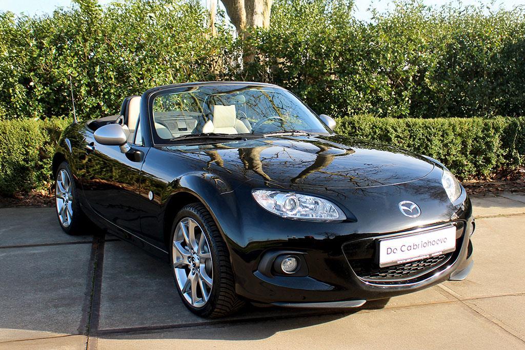 Mazda MX-5 NC 1.8l Brilliant Black Silverline, Auto's, Mazda, Bedrijf, Te koop, MX-5, ABS, Centrale vergrendeling, Elektrische buitenspiegels