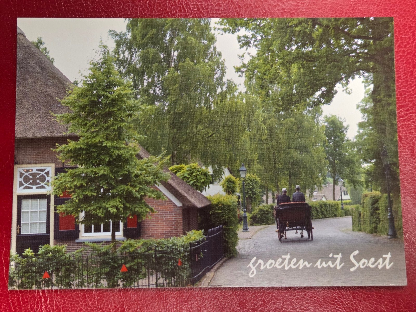 Soest Oude boerderij reclamekaart, Ophalen of Verzenden, 1960 tot 1980, Utrecht