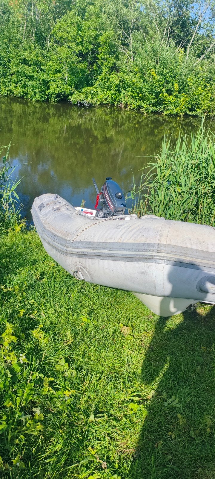 Brig rubberboot met rib bodem en trailer, ophalen, Ophalen of Verzenden, Gebruikt