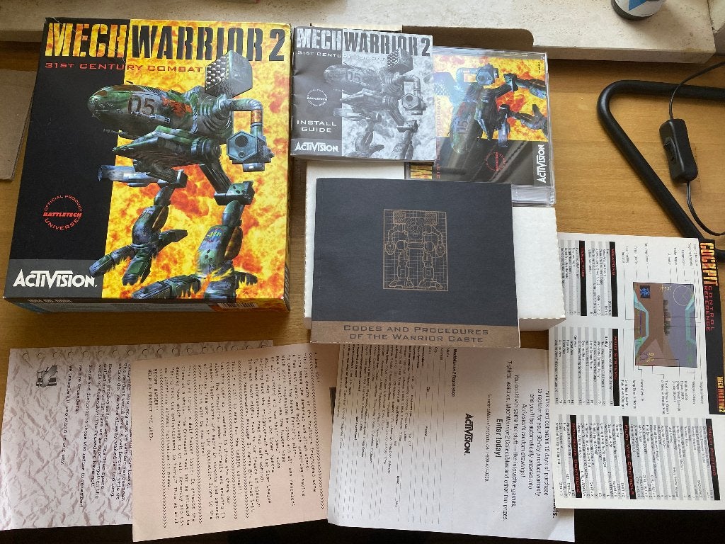 mechwarrior 2 pc big box, Vanaf 18 jaar, 1 speler, Racen en Vliegen, Ophalen of Verzenden