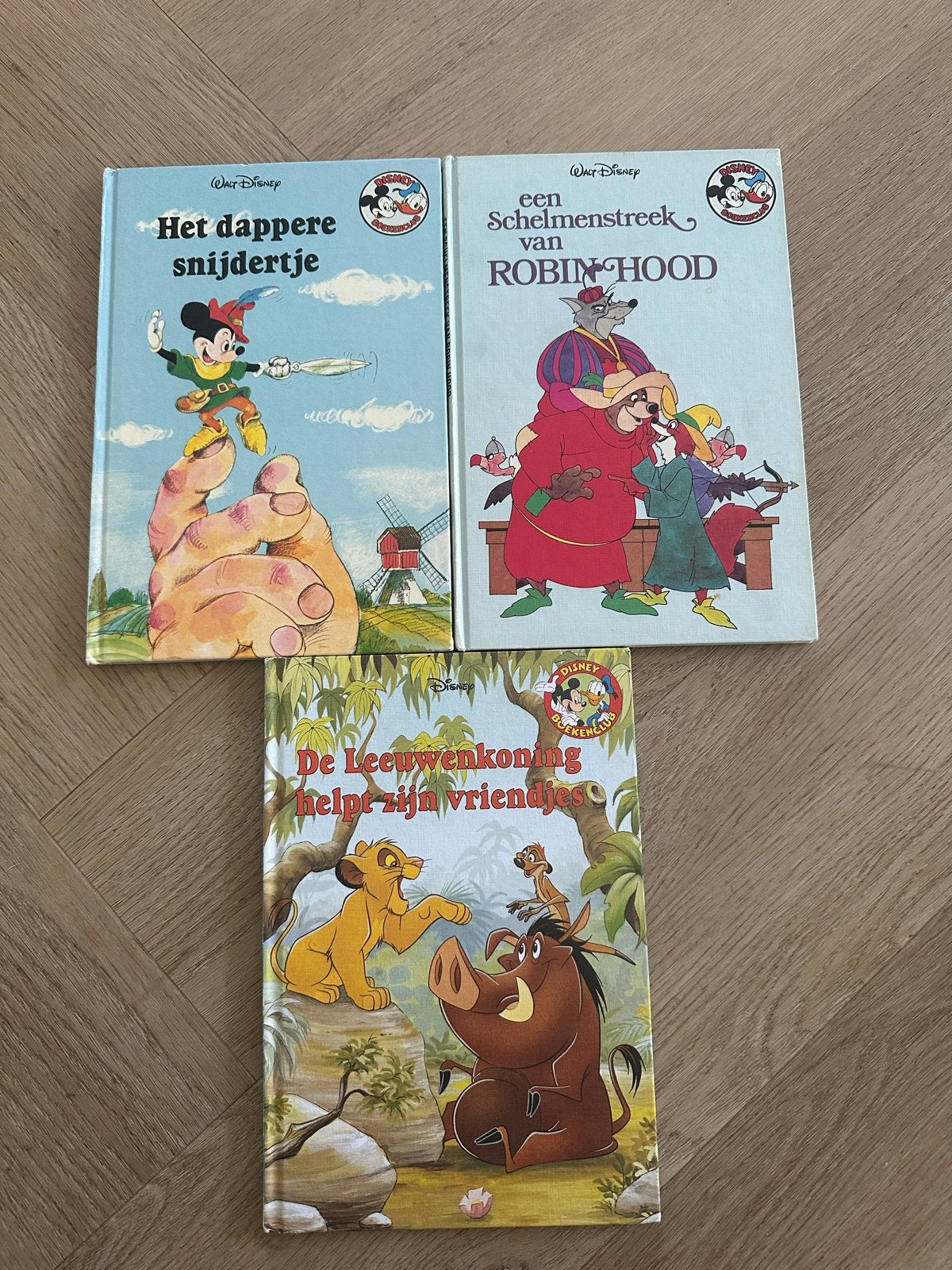 Disney Boekenclub boeken: Set van 3, Ophalen of Verzenden, Gelezen, Sprookjes