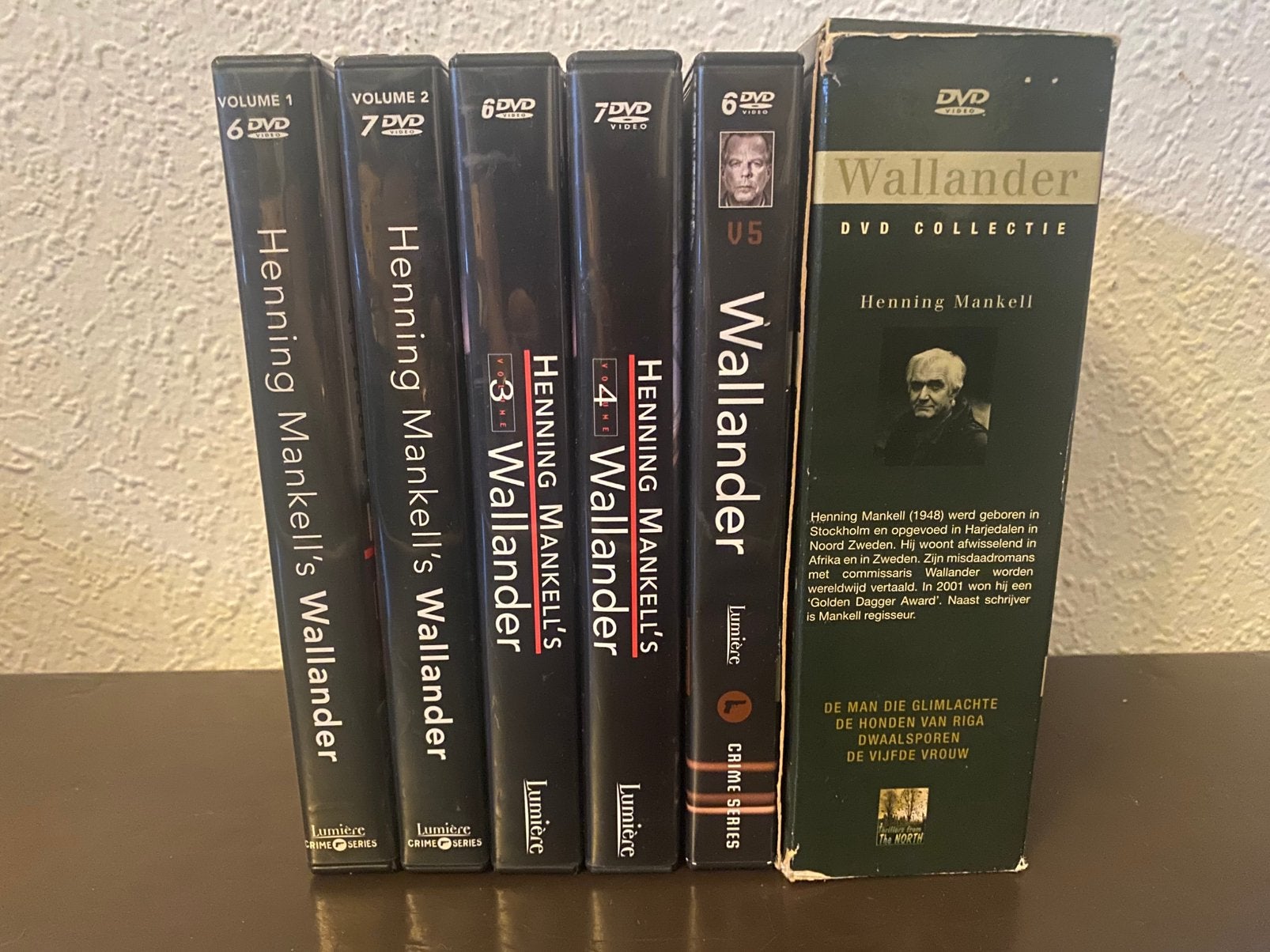 Henning Mankell’s Wallander - seizoen 1, 2, 3, 4, 5 én Rolf, Vanaf 12 jaar, Ophalen of Verzenden, Zo goed als nieuw