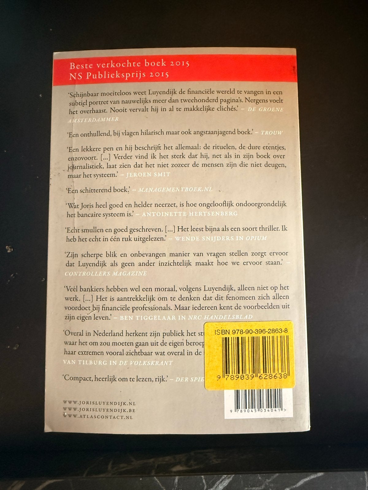 Dit Kan Niet Waar Zijn - Joris Luyendijk (Onder Bankiers), Boeken, Ophalen, Gelezen, Nederland
