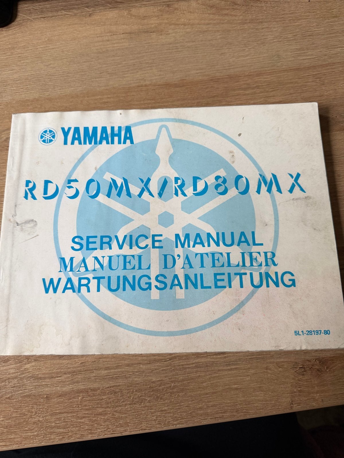 Yamaha RD50MX/RD80MX Service Manual, Ophalen of Verzenden, Yamaha