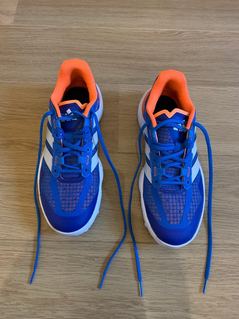 Adidas ‘Adipower hockey 3’ veldhockey schoenen  heren maat 7, Ophalen of Verzenden, Zo goed als nieuw, Schoenen