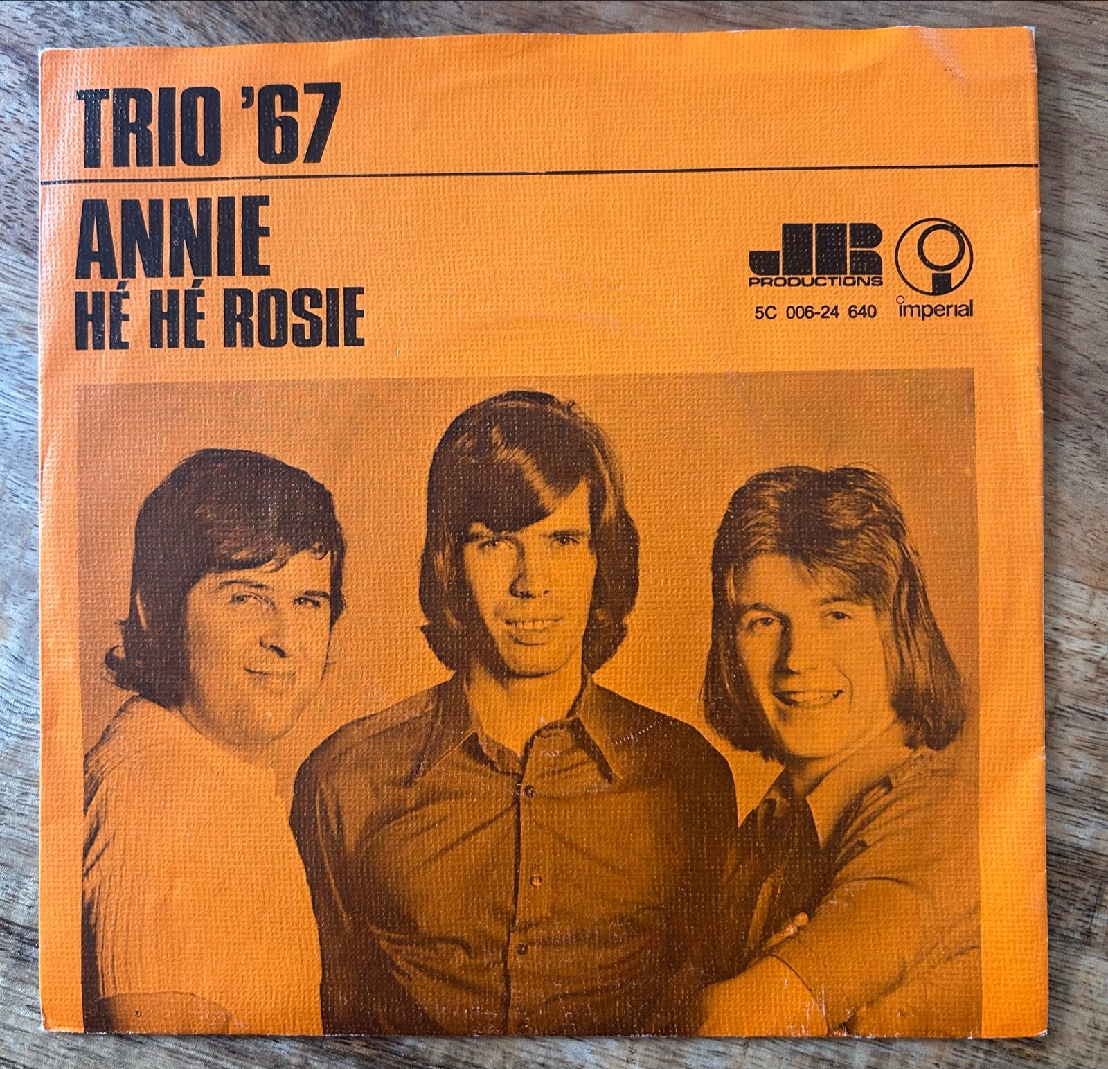 single Trio '67 - Annie / Hé Hé Rosie, Originele persing, 7 inch, Ophalen of Verzenden, Zo goed als nieuw