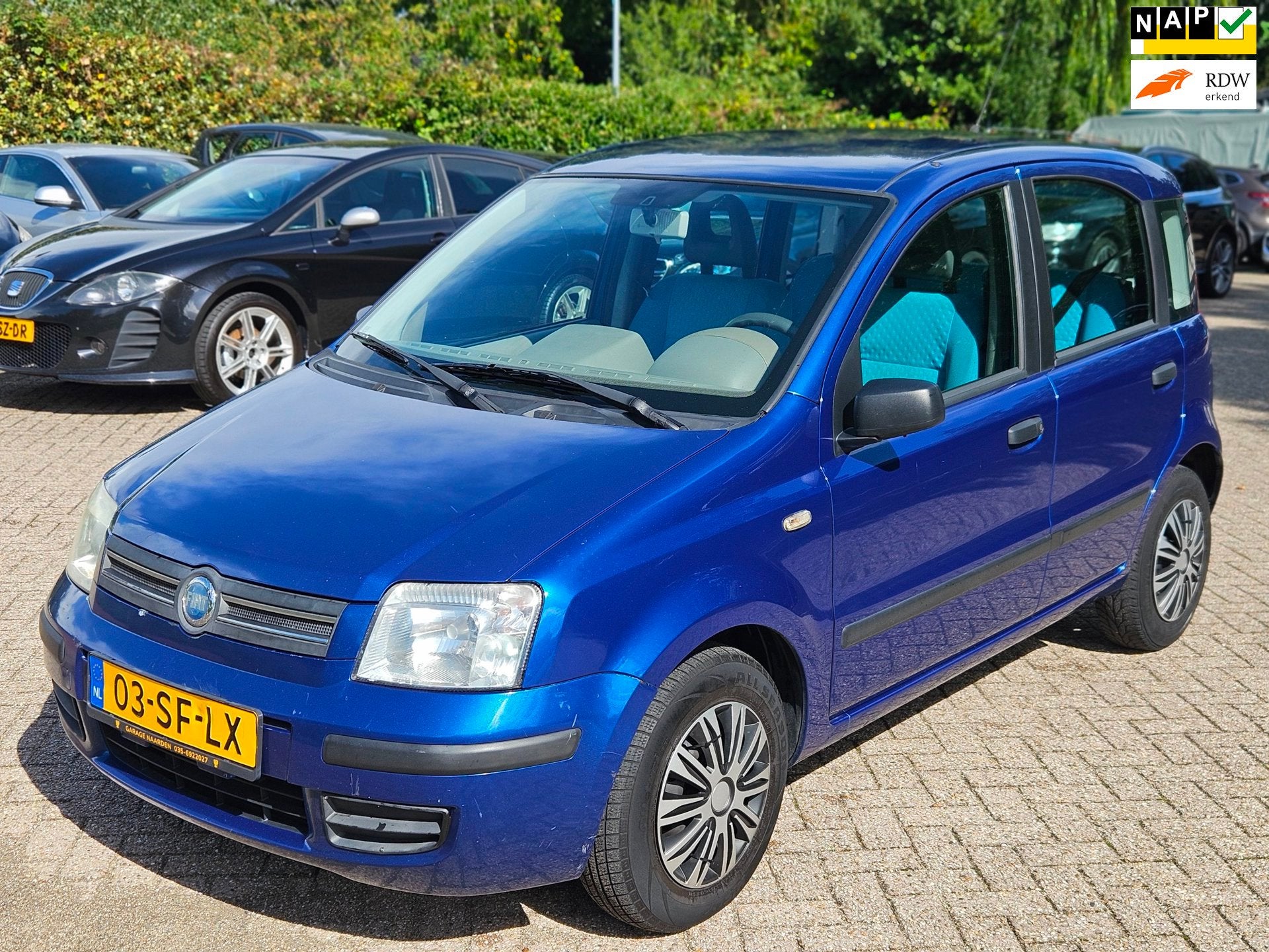 Fiat Panda 1.2 Navigator|AUTOMAAT|KM NAP|NW APK 09-2027!, Stof, Gebruikt, 840 kg, Origineel Nederlands