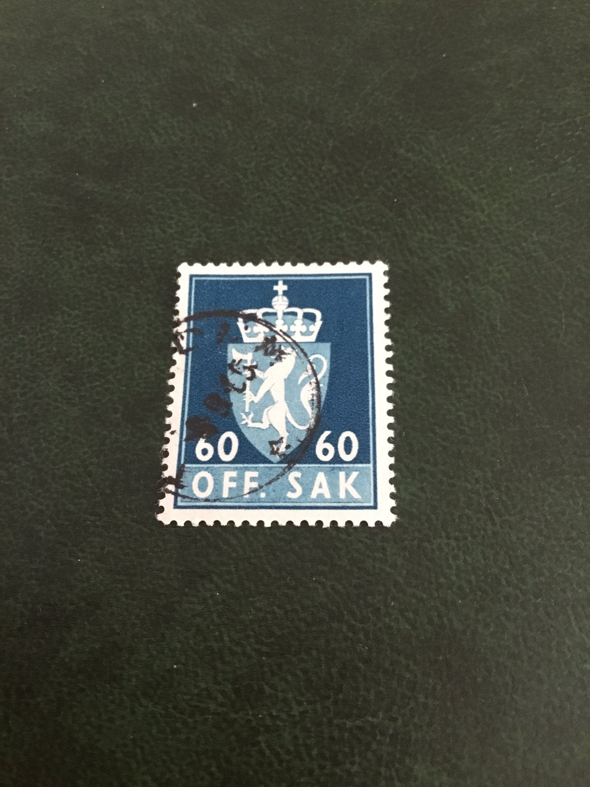 Noorwegen 60, Postzegels en Munten, Postzegels | Europa | Scandinavië, Ophalen of Verzenden, Noorwegen, Gestempeld