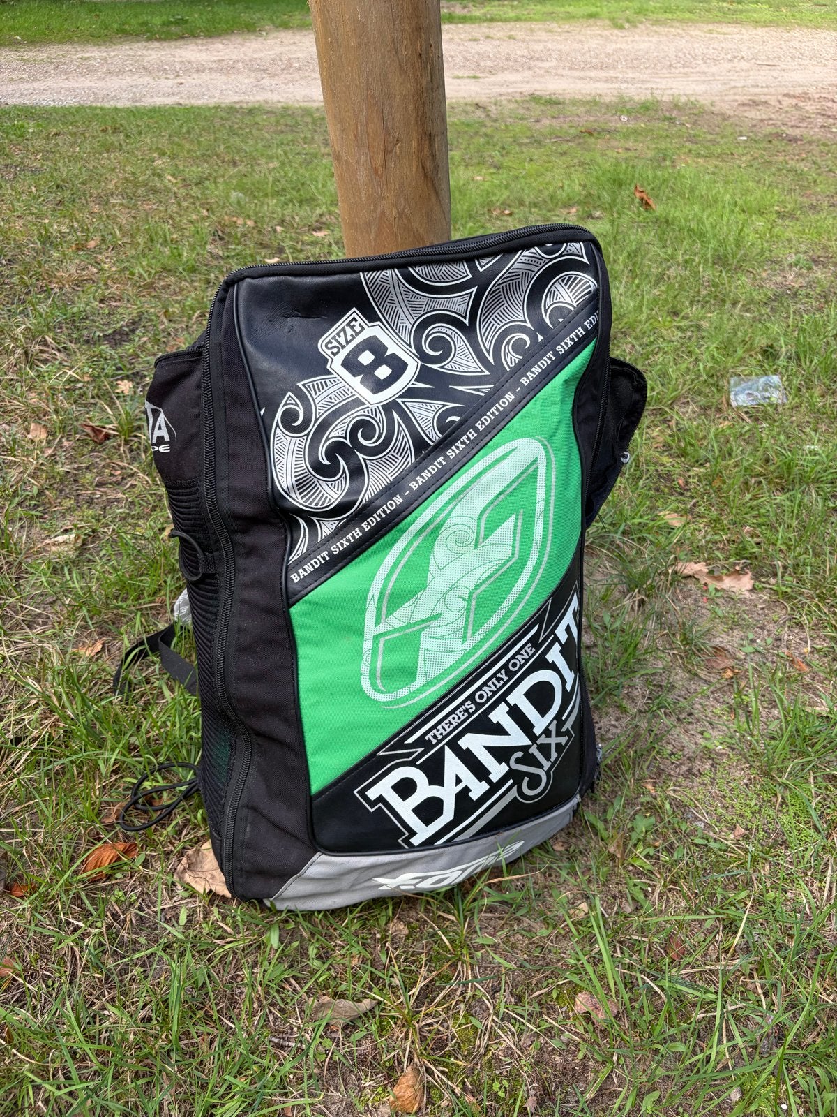 F-One Bandit 8m2 (6e generatie) met optionele bar, Ophalen of Verzenden, Gebruikt, 8 m², Bar