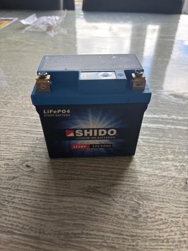 Shido Lithium ION Accu LTZ8V 12V 54Wh Motor Accu, Ophalen, Nieuw