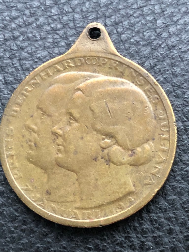 Koningshuis Prinses Juliana Prins Bernard 1937, Ophalen of Verzenden, Zo goed als nieuw, Postzegel(s) of Munt(en)