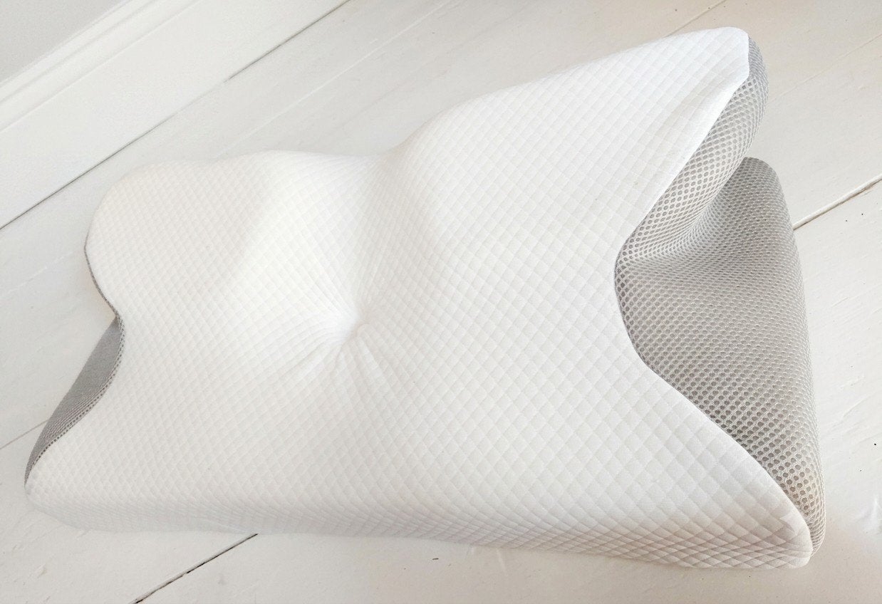 Ergonomisch Orthopedisch Traagschuim Hoofdkussen, Huis en Inrichting, Slaapkamer | Beddengoed, Schuim, Eenpersoons, Wit, Nieuw