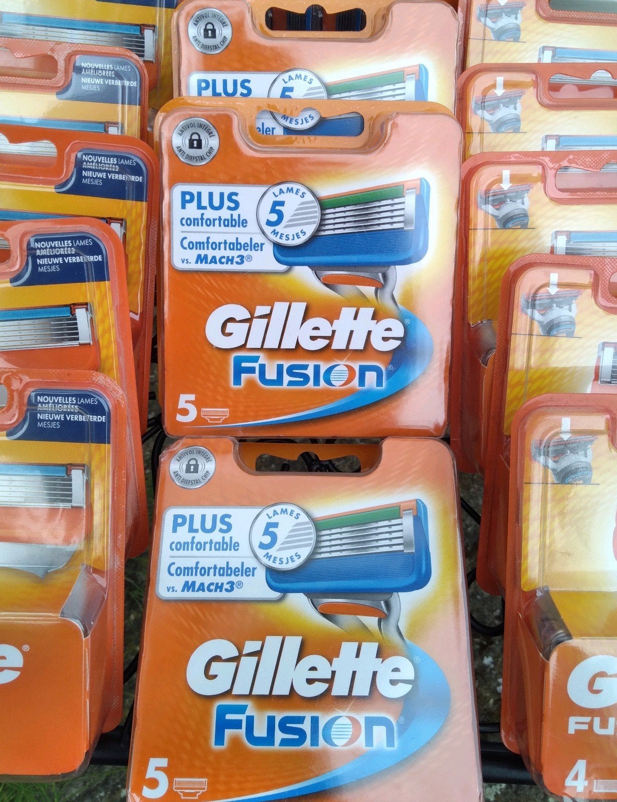 Gillette Fusion 5 navul scheermes 5-pack, Verzenden, Nieuw, Overige typen