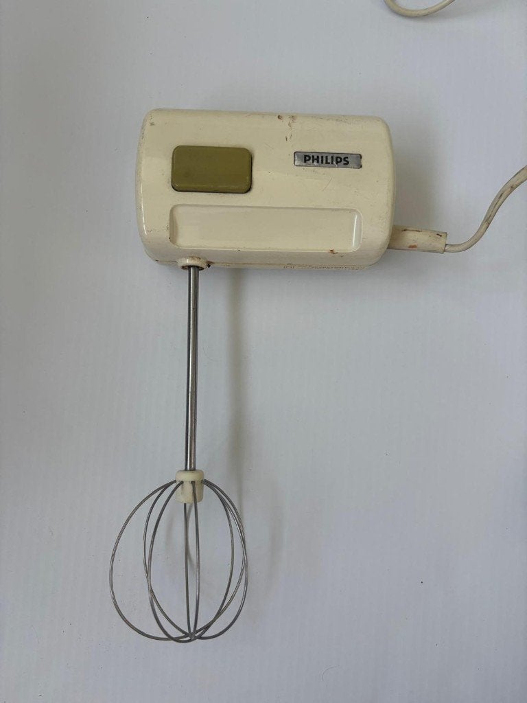 Vintage Philips HR1301 handmixer Made in Holland, Ophalen of Verzenden, Huis en Inrichting