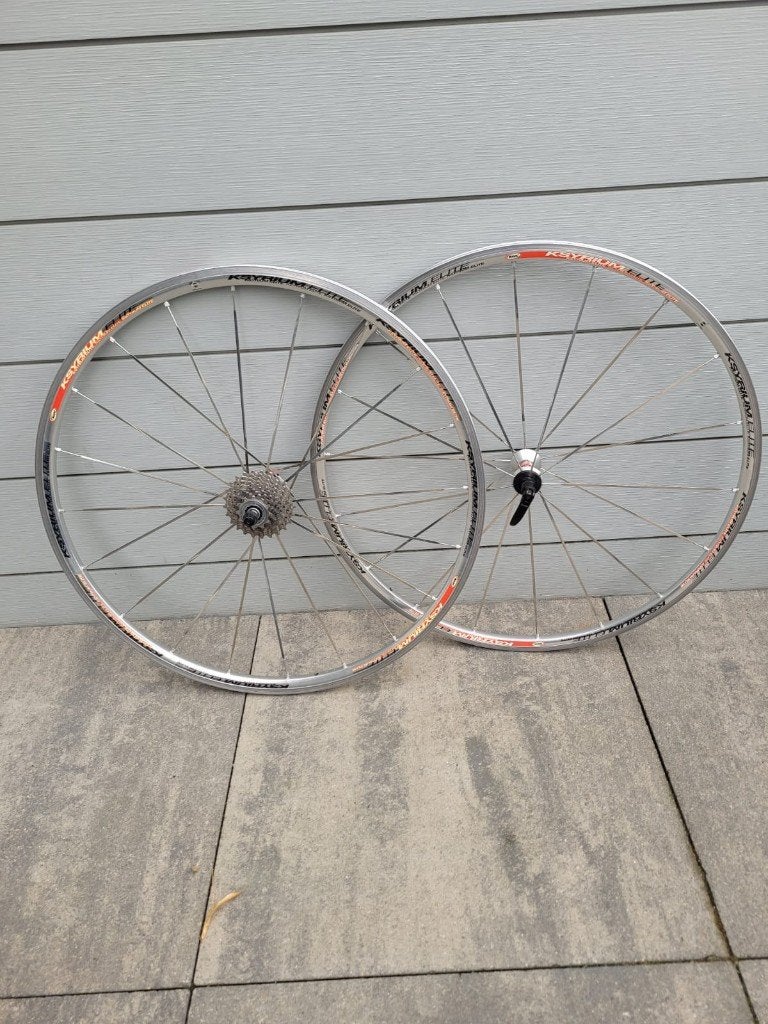 SET MAVIC KSYRUM ELITE WIELEN, Zo goed als nieuw, Racefiets, Aluminium, Mavic
