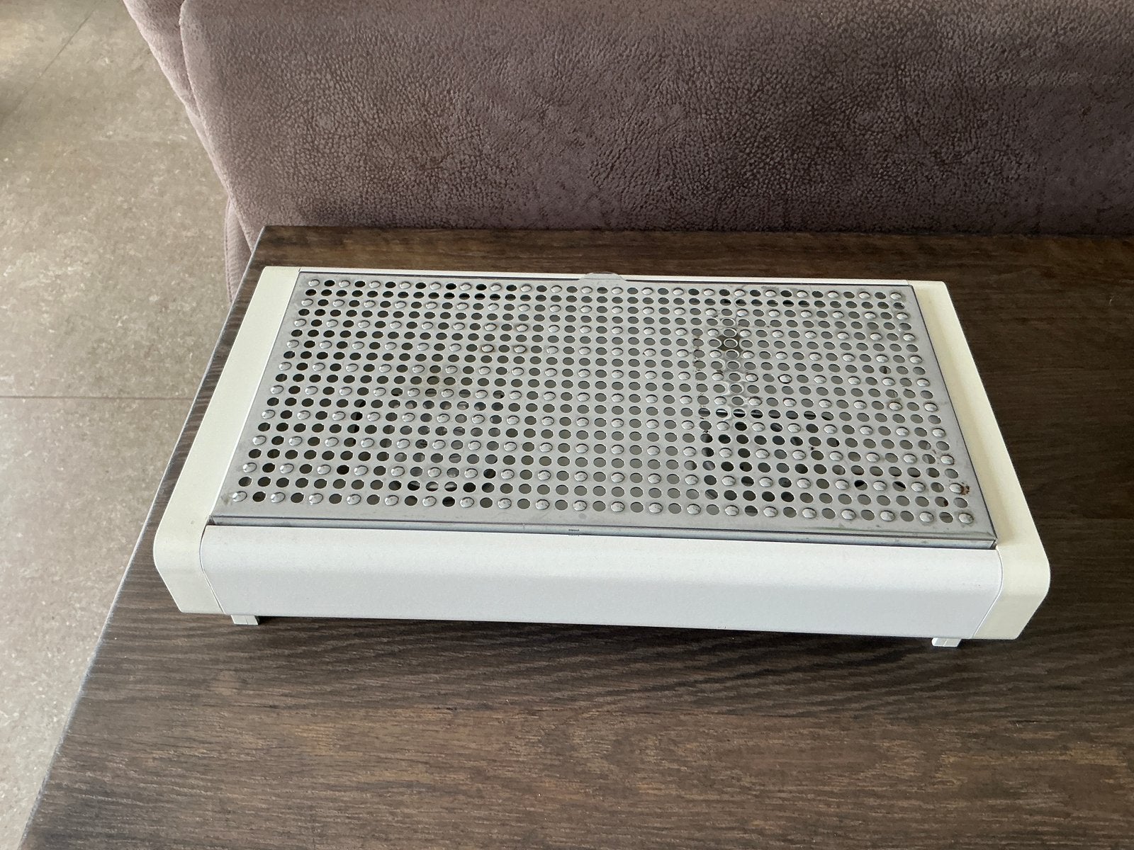 Vintage Brabantia 2-pits rechaud / schotelwarmer (KWF), Huis en Inrichting, Ophalen of Verzenden, Gebruikt