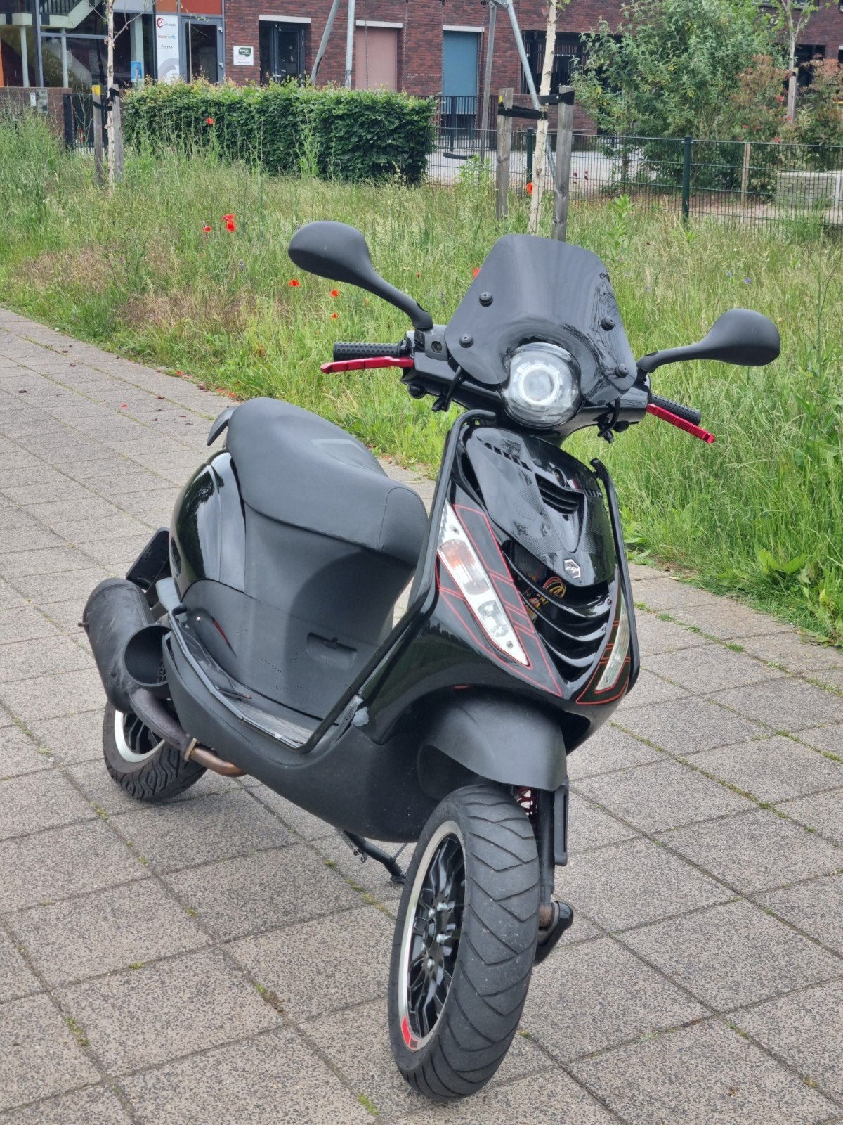 Zip 172cc tekoop compleet/in onderdelen/teruil, Ophalen, Tweetakt, Zip, Zo goed als nieuw