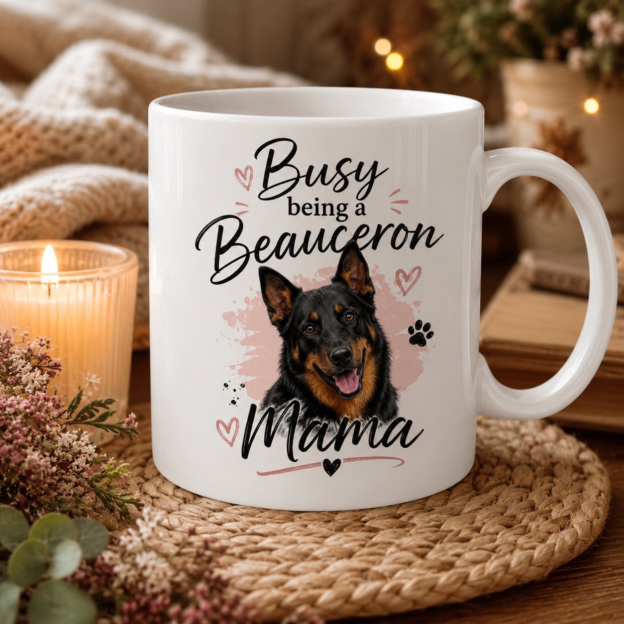 Busy being a Beauceron Mama - Mok, Verzenden, Nieuw