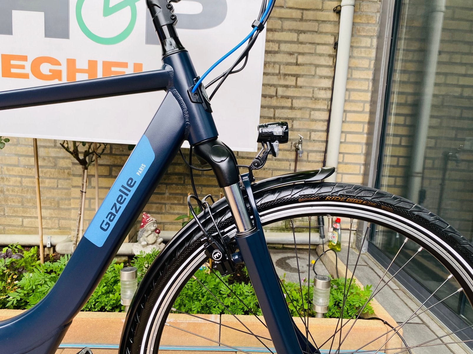 Elektrische Gazelle Paris C7Bosch Middenmot Active Line.H57, Fietsen en Brommers, Ophalen of Verzenden, Zo goed als nieuw, 57 tot 61 cm