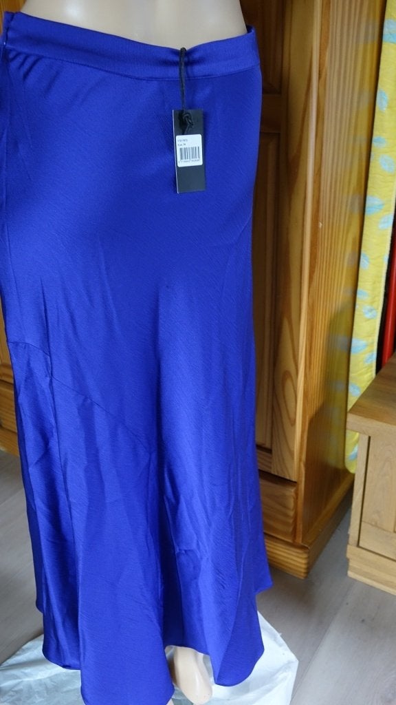 nieuwe paarse blauwe lange MILJUSCHKA rok, Kleding | Dames, MILJUSCHKA, Nieuw, Maat 36 (S), Onder de knie