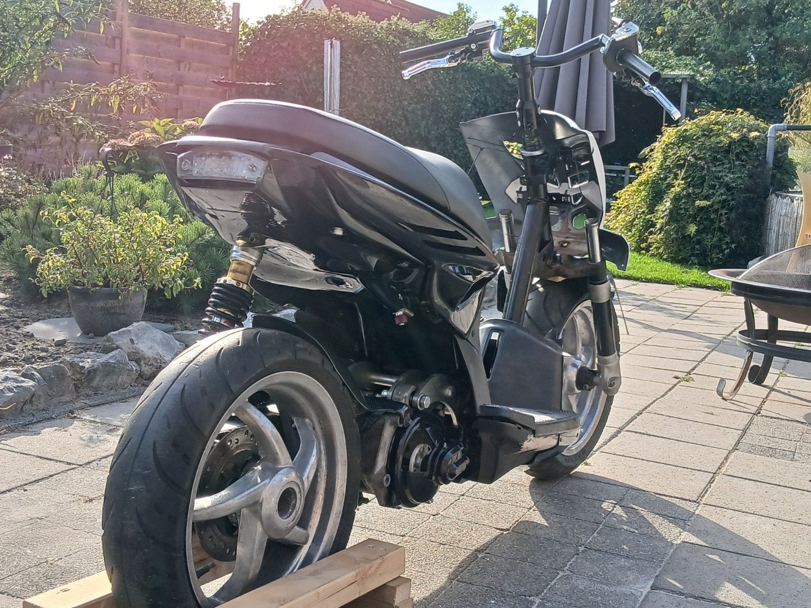 Aprilia SR DD Velgen - Gepolijst, Fietsen en Brommers, Ophalen, Gebruikt, Benzine, SR 50