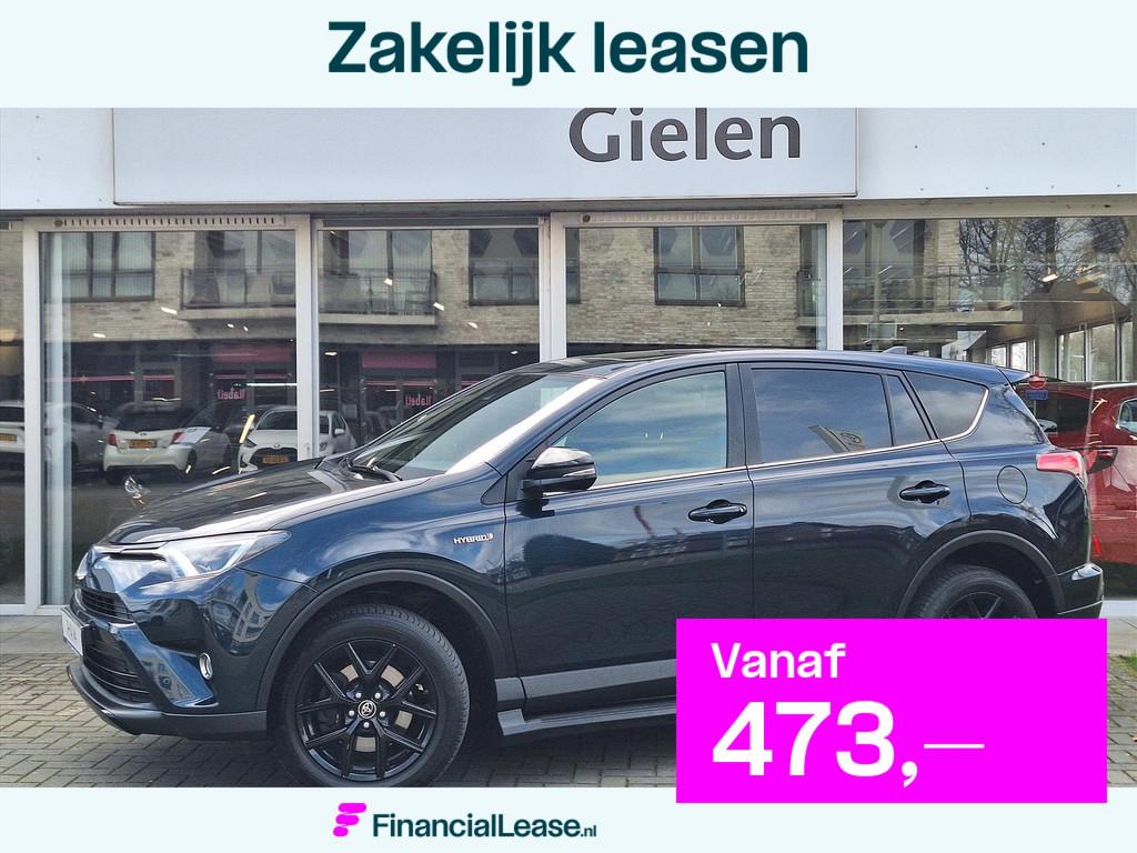 Toyota RAV4 2.5 Hybrid AWD Black Edition | Schuifdak, Treepl, Automaat, 12 maanden, Stof, Gebruikt