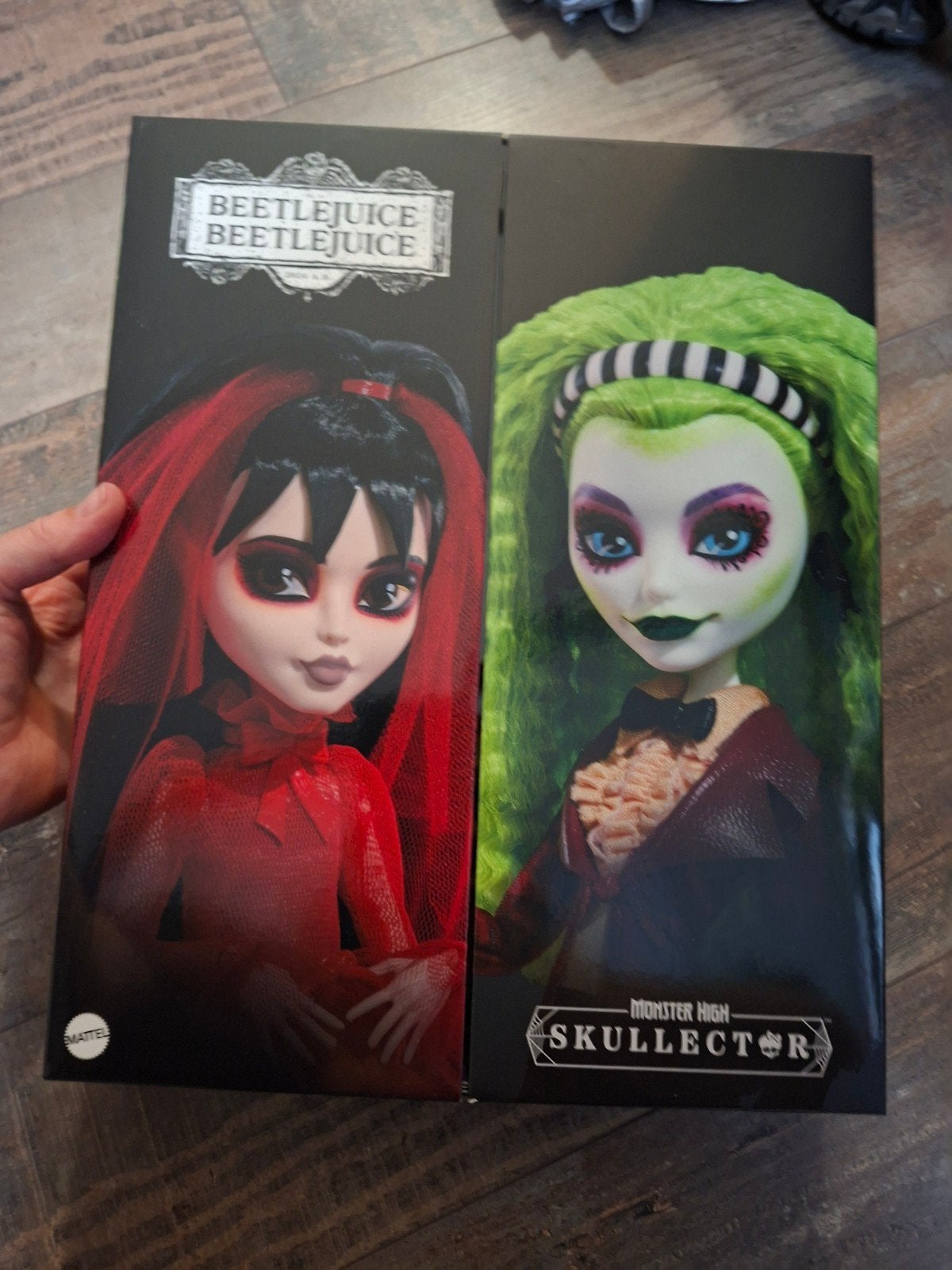Monster High Skullector Beetlejuice & Lydia Deetz Poppen, Ophalen, Nieuw, Overige typen