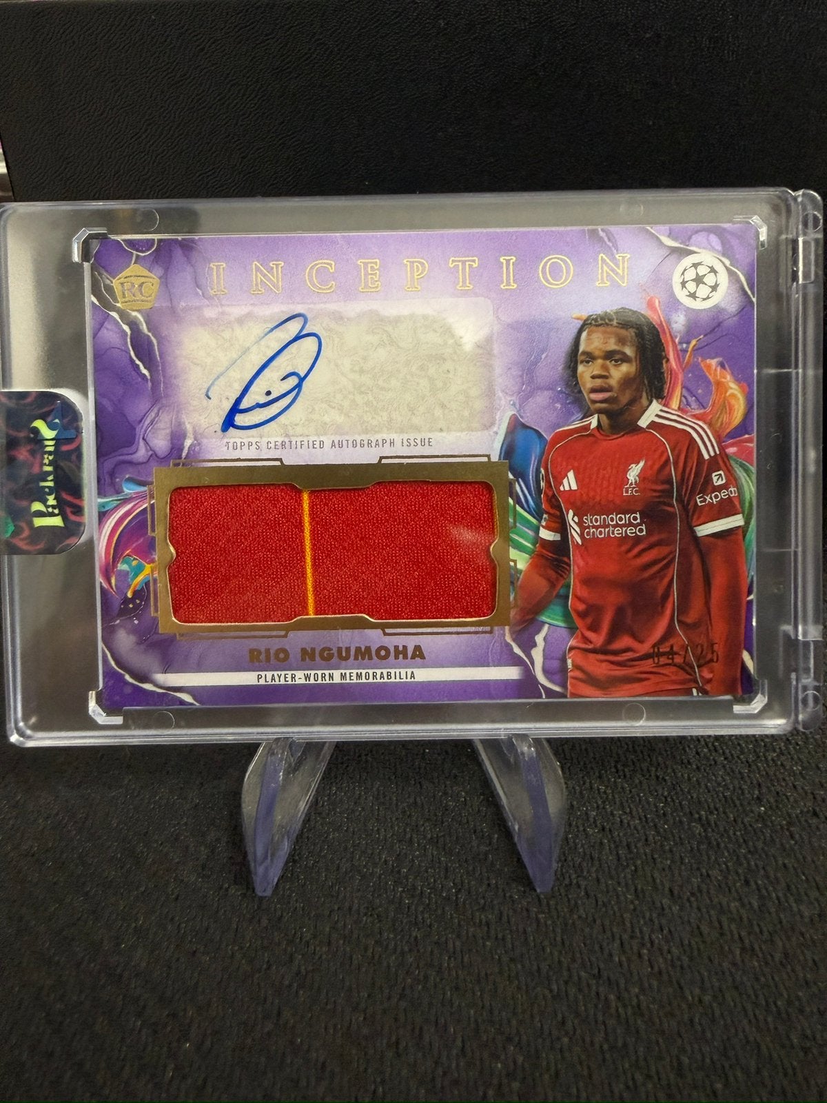 Topps Inception Rio Ngumoha Auto Patch 04/25, Ophalen of Verzenden, Nieuw, Sport